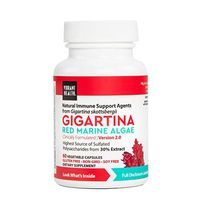 Vibrant Health, Gigartina Red Marine Algae, Plant-Based Immune Support Formula, Vegetarian and Gluten Free, 60 capsules (15 servings)