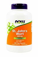 NOW Foods St. John'S Wort 300Mg, 250 Capsules (Pack of 2)