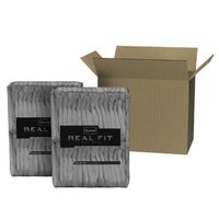 Depend Real Fit Underwear for Men Maximum Absorbency Economy Plus Pack, Large/X-Large, 52 Count by Depend