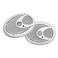 Dual Electronics DMS692 Two 6 x 9 inch 2-Way High Performance Marine Speakers with 25mm Ferrofluid Dome Tweeters and 200 Watts of Peak Power