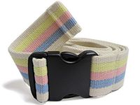 JDM Medical Cotton Gait Belt with Plastic Buckle, Pastel (54")