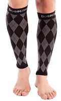 Doc Miller Premium Calf Compression Sleeve 1 Pair 20-30mmHg Graduated Support for Sports Running Circulation Recovery Shin Splints Varicose Veins (2 Pair L)