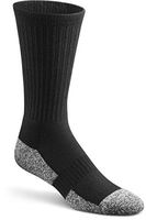 Dr. Comfort Diabetic Crew Socks, Black, X-Small (1 Pair)