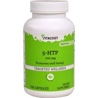 Vitacost 5-HTP - 100 mg - 240 Capsules
