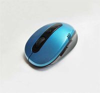 Domire Cordless USB Receiver Wireless 2.4G Optical Mouse For PC Computer Laptop (Black)