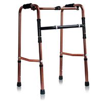 HYXQY-ZY Walker | Elderly Adjustable Walker | Foldable | for Disabled and Lower Limb Trainers | Non-Slip | Easy to Clean