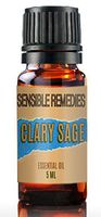 Sensible Remedies Clary Sage 100% Pure Therapeutic Grade Essential Oil 5 mL (0.167fl oz)