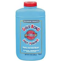 Gold Bond Triple Action Medicated Foot Powder-10oz (Quantity of 3)