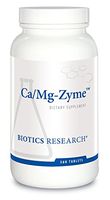 Biotics Research Ca/Mg-Zyme™ - 300 mg Calcium Citrate, Magnesium, Highly Absorbable, Tablet Form, Raw Organic Vegetable Culture, Bone Health, Heart Health, Weight Management 360ct