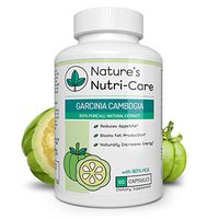 Nature's Nutri-Care Garcinia Cambogia Pure Extract - 80% HCA - 1500 mg Daily - Best Weight Loss Supplement - High Potency Appetite Suppressant - Capsule Count 180