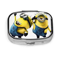 Minion-s Ink Printing Mini Square Pill Box