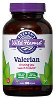 Oregon's Wild Harvest Non-GMO Organic Valerian Capsules Non Habit Forming Herbal Sleep Aid, Melatonin Free, 180Count