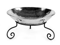 Cheffield DCOB21+FF113 Copper Bowl with Iron Stand, 4 gal Capacity, Large