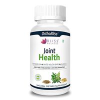 Bliss Welness Ortho Bliss Joint Health Ayurvedic Herbal Combo of Bosewellia White Willow Bark & Guggul Extra Potent Joint Strength & Repair Supplement - 60 Vegan Capsules