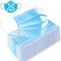 3-Ply Mask 50 Pcs Face Mask (Blue)