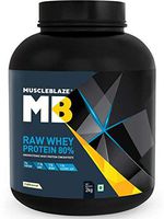 MuscleBlaze Raw Whey Protein, 4.4 lb Unflavoured
