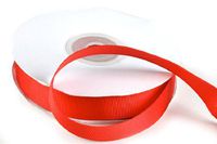 5/8" Wide Red Grosgrain Ribbon - 2 - 25 Yards Rolls