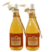 Maple Run Emporium Maple & Rosemary Chef’s Dish & Hand Soap 2-Pack - Dishwashing Liquid - Good Natural Wash for Dishes - Nice in Bathroom or Kitchen for Hands - Dispenser Pump - 2 Plastic 16oz Bottles