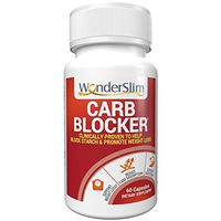 WonderSlim Phase 2 White Kidney Bean Extract for Women & Men - Supports Digestion and Reduces Starch Absorption, Keto Friendly, Non-GMO - 60 Capsules
