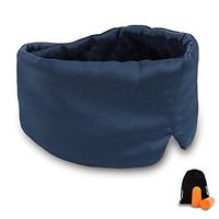 Cotton Sleep Mask Women Men REM Sleep Eye Mask with Ear Plugs for Napping, Travel, Sleep, Meditation Relieve Insomnia