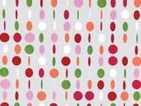 25ct Small"Retro Beads" Polka Dot 7x2x3" Cello Cellophane Treat Food Snack Bags nfLG -676