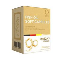 OMEGA 3 TREASURE Fish Oil Soft Capsules (Golden)