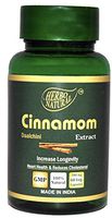 Herbo Natural Ayurvedic Cinnamon (Daalchini) Extract 500 Mg 60 Veg Capsules, GMP Certified (Pack of 1)