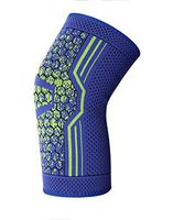 Knee Brace,Protect Knee,Arthritis, ACL,Relieve Joint Pain,Gym,Outdoor Sport (Blue, M)