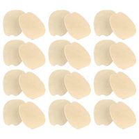 SUPVOX 12 Pairs Forefoot Cushion Metatarsal Pads Soft Velvet Anti-Slip Ball of Foot Cushions Forefoot Shoe Inserts Shoe Insole High Heels for Lady Women Pain Relief
