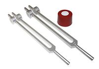 Radical Weighted Osteo Bone & Nerves Healing Tuning Forks with activator and Pouch