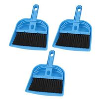 uxcell® PC Desk Computer Keyboard Duster Cleaning Cleaner Brush 3 Pcs Blue
