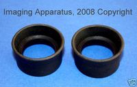 BAUSCH & LOMB MICROSCOPE EYEPIECE EYEGUARDS, EYESHIELDS