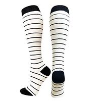 1/3/6 Pairs Compression Socks for Women&Men (20-30mmHg) -Best for Running, Travel,Cycling,Pregnant,Nurse, Edema (Small/Medium, Multicoloured 27)