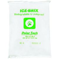 Boxes Fast BFIBB6 Ice-Brix Cold Gel Pack, Biodegradable, 5 1/2" x 4" x 3/4", 6 oz, White (Pack of 96)