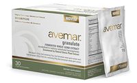 Authentic Avemar™ Natural Stevia Granulate - Fermented Wheat Germ Extract, Daily Immune System and Cell Support, Natural Instant Drink Mix, 30 Sachets…