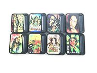 CiGuru TRM020A 70mm Metal Automatic Cigarette Maker Cigarette Rolling Machine Tobacco Roller Roll Tobacco Rolling Tobacco Box Tobacco Case Tobacco Storage Box Metal Bob Marley - Random 1 Piece