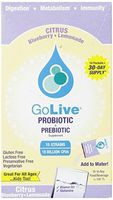 Golive Probiotic Products Probiotic And Prebiotic - Flavored Packets - Citrus Blueberry And Lemonade - 10/.47oz - 1 Each