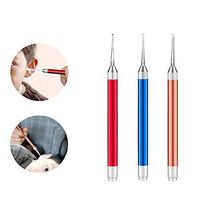YXMxxm Ear Pick Set - Ear Wax Remover - Ear Wax Cleaner with Flashlight for Adults Kids - Cleaning Ear Care Tool(3 Pack)