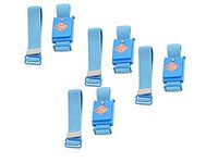 XJS 4 Pcs Blue Anti Static Discharge Cordless Wrist Strap Band