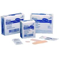 CURITY ADHESIVE BANDAGE 1 X 3 SHEER, BOX OF 50