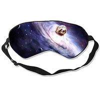 Sloth from Galaxt Sleep Eye Mask for Sleeping Contoured Eyemask Silk Best Night Blinder Eyeshade for Men Women Kids