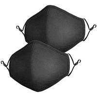 Jugaogao 2 Pack Cotton Face Mouth Protection Cover