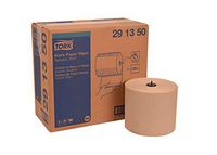 Tork 291350 Basic Paper Wiper, Roll Towel, 1-Ply, 7.68" Width x 1,150' Length, Natural (Case of 4 Rolls, 1,452 per Roll, 5,808 Wipers per Case)