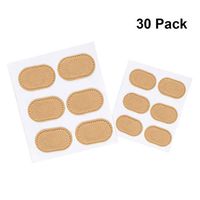 Healifty 30Pcs Heel Sticker Abrasion Corn Cushions Foot Corn Remover Pads Anti Wear Heel Blister Toe Protectors Sticker for Foot Care