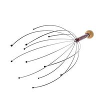 Afco Head Scalp Massager Stainless Steel Stress Relief Brain Relax Tool Random Color