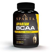 Sparta Formulas - Spartan BCAA - 3000 mg Per Serving for Optimal Muscle Recovery and Growth Non-GMO Ideal 2:1:1 Ratio of Branched Chain Amino Acid Nutrition 120 Caps