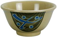 Yanco JP-3008 Japanese Soup Bowl, 8 oz Capacity, 2.25" Height, 4.5" Diameter, Melamine, Pack of 48