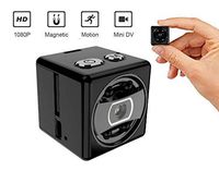 Mini Spy Hidden 1080P HD Camera with Infrared Night Vision. Small Body Cam and Convert Wireless Nanny Cam for Car and Home Security. Cop Cam As Seen On TV Tac Camera by Luxs Nova
