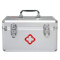 Portable 14 Inch First Aid Box ，Medical Storage for Home,Travel & Workplace (16 inch)