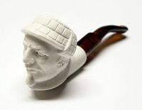 Imported Miniature Meerschaum Pipe - SHERLOCK HOLMES
